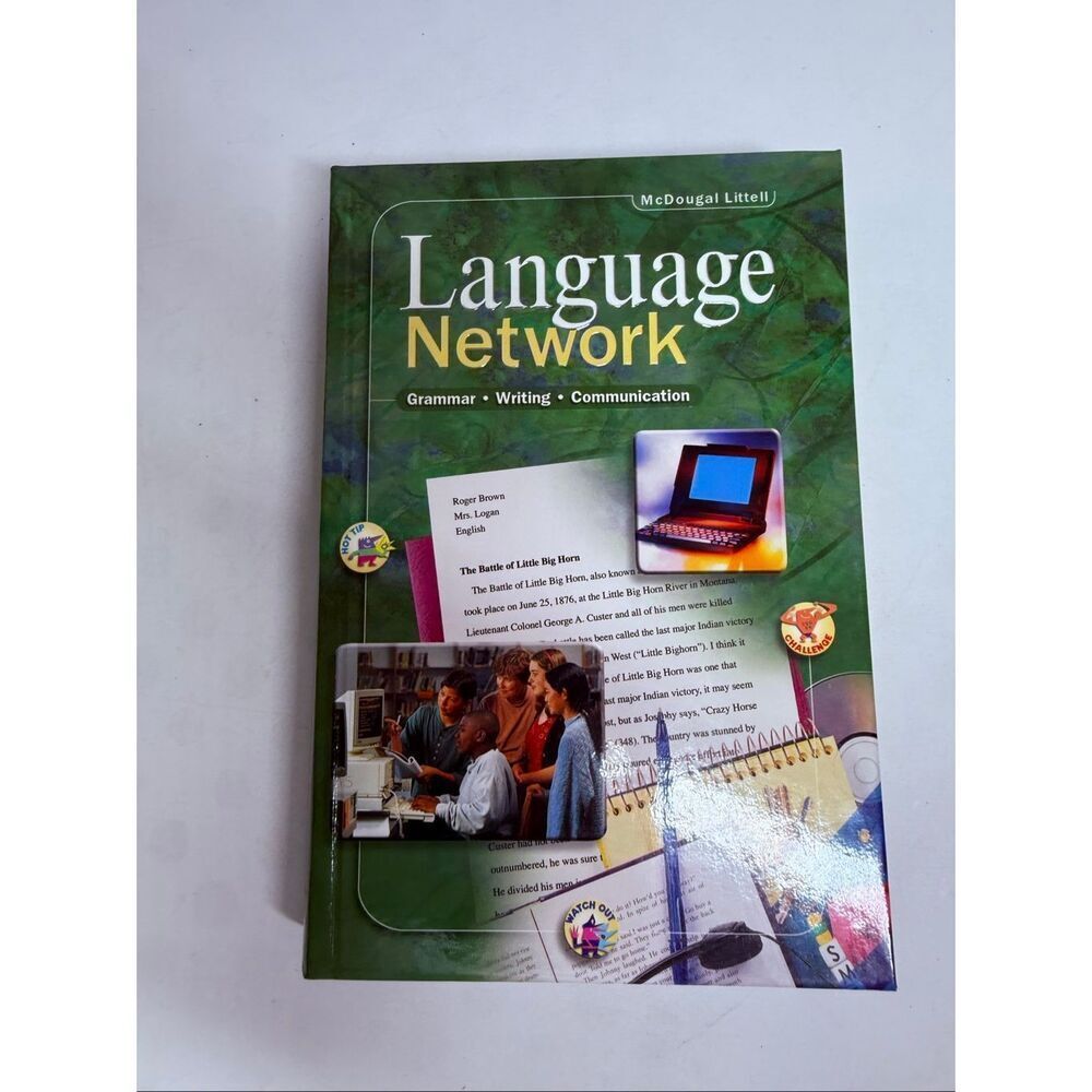 McDougal Littell Language Network Student Book Grammar Writing Communication Gr8